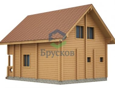 2 этажная баня под ключ